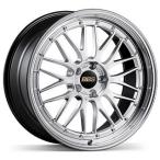 ＢＢＳ ＬＭ ビービーエス  アルミ鍛造２ピースホイール ７Ｊ-１７ ５Ｈ １００ ＋４６ ＤＳ/ＤＢ-ＢＫＢＤ LM414