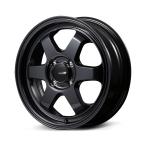 マルカサービス MIDレーシング R06 5J-15 4H 100 +45 クリスタルブラック ホイール 4本セット