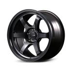 マルカサービス ＭＩＤレーシング Ｒ０６  ハイエース  ６．５Ｊ-１７ ６Ｈ １３９．７ ＋３８ クリスタルブラック  ホイール ４本セット