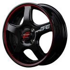 マルカサービス ＲＭＰレーシング Ｒ５０ ６Ｊ-１６ ４Ｈ １００ ＋４３ ブラック ホイール4本セット価格