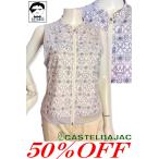 50%OFF распродажа Castelbajac полный Zip лучший Golf одежда женский одежда castelbajac 2025 весна лето новый продукт бесплатная доставка мода 724-5218-213