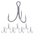 #4 ソルト用 トレブルフック 64UA-SP 8本入 太軸 4X 強靭で錆びにくい ウルトラアンチラストコート リアフック メタルジグ ジギンガーZ AncientHunter