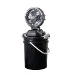 GENTOS Gentos беспроводной Mist вентилятор Mist Work вентилятор Mist вентилятор аккумулятор заряжающийся беспроводной SPF-02R колеблющийся compact маленький размер . средний . меры предотвращение 