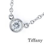 ティファニー TIFFANY &amp; CO. / バイザヤード ネックレス 【中古】  プラチナ エメットジュエリー 保証書付 SSP