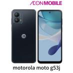 ショッピングインク motorola モトローラ moto g53j 5G インクブラック 本体 SIMフリー PAYB0000JP イオンモバイル