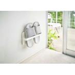 山崎実業　ツーウェイベランダスリッパラック　プレート　ホワイト　4965