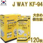 【120枚】JWAY KF94 MASK【全国送料無料】120枚セット kf94 マスク 韓国製 不織布 唇に付かない 立体 3D KF94認証 高性能プレミアムマスク 個包装 使い捨て