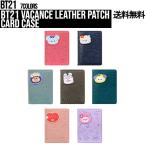 ショッピングbt21 【Card Case】BT21 Vacance Leather Patch Card Case【送料無料】バカンスレザーパッチカードケース BT21公式グッズ BTSグッズ カード財布