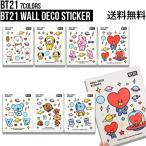 ショッピングbt21 BT21 Wall Deco Sticker【BTS公式グッズ】 ウィンドウステッカー ウォール 壁 窓用 シール デコレーション デコステッカースマホデコ 跡が残らない DIY