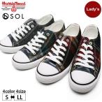 SOL×Harris Tweed ハリスツイード シンプル ローカット スニーカー レディー 29703