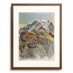 フェルディナント・ホドラー Ferdinand Hodler 「Jungfrau seen from Murren」