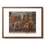 ニコラ・プッサン Nicolas Poussin  「The Rape of the Sabine Women. About 1637-38」
