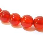 レッドメノウ丸ビーズ16mm1連約39cm18-r16