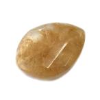 Yahoo! Yahoo!ショッピング(ヤフー ショッピング)【AFP】 天然石　クォーツ　カット　平ナツメ型　大　1個　qz-ynb0304