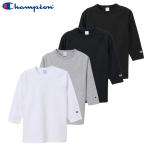 (SALE セール) チャンピオン Tシャツ T1011 アメリカ製 半袖 ラグラン 7分袖 3/4  (メール便 送料無料)  Champion C5-P404 即納