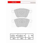 FERODO ブレーキパッド DS PERFORMANCE VW ゴルフ5 R32 06〜09 1KBUBF - フロント FDS1765