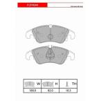 FERODO ブレーキパッド DS2500 アウディ A4 (8K) (アバント可) 2.0 TFSI クワトロ 3.2 FSI クワトロ 08〜 8KCDNF 8KCALF - フロント FCP4044H