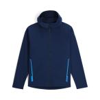 25SPYDER Gridweb ShellFleece Hoodie COLOR:TNV/TRUE NAVY SIZE:US-L/ почти JP-XL экспресс доставка на дом плата * основы наши расходы 