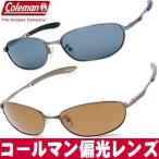 国内正規品/並行輸入偽物にご注意　コールマン Coleman 偏光サングラス バネ蝶番