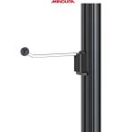 MINOURA ミノウラ  天井突っ張りタイプ 収納システム  HobbyTower HC-100 支柱用クリップフック100mm 3個 黒