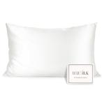 LULUSILK シルク枕カバー 70%マルベリーシルク 19匁 43 90 枕カバー ピローケース 30%サテン 封筒式 洗える 寝癖軽減