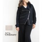ライダースジャケット 裏毛 レディース Boutique Ordinary ブティックオーディナリー