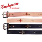 CUSHMAN 30mmシングルピンスタッズベルト 革 クッシュマン アメカジ カウハイド 29262