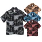 HULA KEIKI 龍  DRAGON アロハシャツ フラケイキ メンズ　レディース ハワイアン 　レーヨン100％ 半袖 和柄 HK-19014