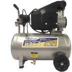 エアーコンプレッサー シンセイ WBS-25 オイルレス 電動 (25Lタンク エアコンプレッサー タイヤ交換 エアダスター DIY ホビー）