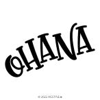 Cute серии OHANA оригинал разрезные наклейки JDM USDM 4WD SUV внедорожник семья No - nahawaii 4WD off-road AWD Северная Америка SURF панель сноуборд 