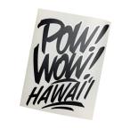 M размер POW!WOW!HAWAII разрезные наклейки черный Гаваи стандартный товар USDM JDM HDM stance редкость редкий OK Hella Flash лопатка flash pau wow kakaako