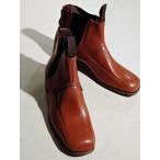 トリッカーズ ( Tricker's ) M4868 Chelsea Boots 【レザーソール】 スクエアトゥ サイドゴアブーツ FITTING ５ BROWN