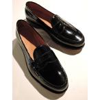 JALAN SRIWIJAYA (ja Ran потертость waya) 98324 COIN LOAFERS монета Loafer *PATENT BLACKpa палатка кожа 