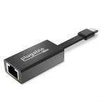 Plugable USB-C 有線 LAN アダプター フラットケーブル付き USB Type-C、Thunderbolt 3 対応 ギガビット イー