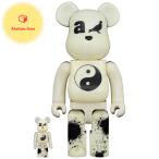 BE@RBRICK × atmos × STAPLE #4 100% &amp; 400%