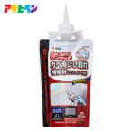 アサヒペン #313126　W102 ワンタッチ カベ用ひび割れ補修材(コンクリート用) 200ml グレー