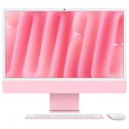 Apple iMac 24 дюймовый M4 chip 10 core 256GB 16GB память MWV43J/A [ розовый ][ ваш заказ *1 штук месяц c 2 месяцев ожидания ](2100000016951)