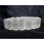 セレナイト　バングルブレスレッド1