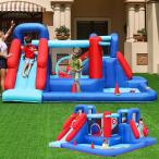 ショッピングプール すべり台 大型プール 滑り台 トランポリン エアー 遊具 アスレチック###エアスライダ82018###