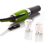 男性用 マイクロ電動シェーバー Micro Shaver LEDライト付 メンズトリマー アタッチメント2点付 電動 鼻毛 耳毛 眉毛 もみあげ ###シェーバー9800###