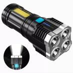 LED ручной фонарь высокая яркость COB мигающий свет USB заряжающийся мульти- свет ### ручной фонарь L-S03###