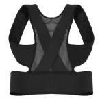 姿勢矯正ベルト 猫背矯正ベルト 背筋矯正 サポーター 補正下着 男女兼用###ベストSJDBBJ-BK###