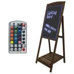 光る LED看板 店頭 LED おしゃれ 照明 立て看板 カフェ メニュー ウェルカムボード 案内 LED黒板 ###看板WG-H46###