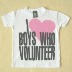 ショッピングkitson チェイサー Tシャツ キッズ 男の子 女の子 ２-８才 半袖 白 I Heart Voluntear エルエー Chaser キットソン KITSON