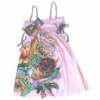 エドハーディー ワンピースドレス 女の子 2-7才 鯉&マーメイド/ピンク 5GJ122DMER Ed Hardy Girl's Spaghetti Strap Dress/MER EDHARDY 0016