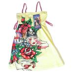 エドハーディー ワンピースドレス 女の子 2-7才 レモン パイレーツ Ed Hardy Girl's Spaghetti Strap Dress/PLD