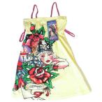 ショッピングキットソン エドハーディー ワンピースドレス 女の子 2-7才 レモン パイレーツ Ed Hardy Girl's Spaghetti Strap Dress/PLD