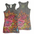エドハーディー タンクトップ 男の子 女の子 2-10才 マーメイド/グレイ 5GK104DMER Ed Hardy Kids Baby MER EDHARDY 0039