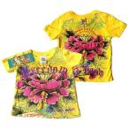 エドハーディー Tシャツ ベビー 男の子 女の子 半袖 3ヶ月-4才 フラワー&宝石/イエロー 5IG528DFLG Ed Hardy Kids Baby EDHARDY 0048
