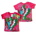 エドハーディー Tシャツ ベビー 男の子 女の子 半袖 3-18ヶ月 バタフライ/レッド 5IG528IBTY EDHARDY 0057